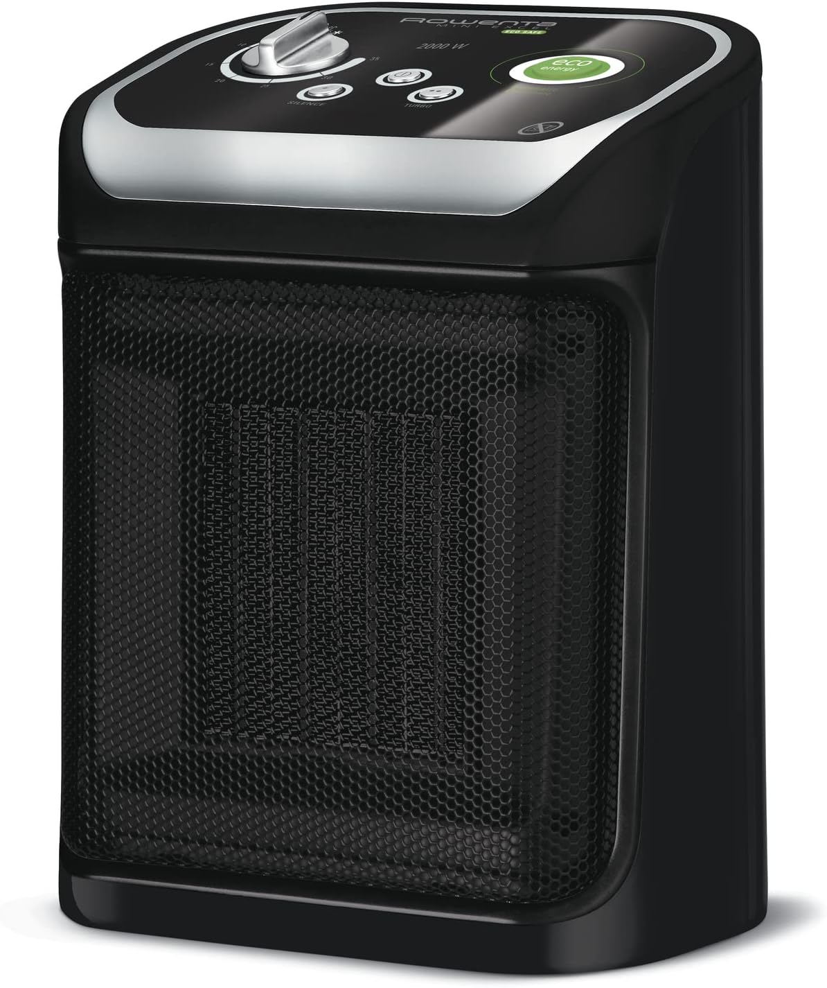 Rowenta SO9266 Mini Excel Eco Safe – Termoventilatore Compatto 2000W Silenzioso con Eco Mode e Spegnimento Automatico